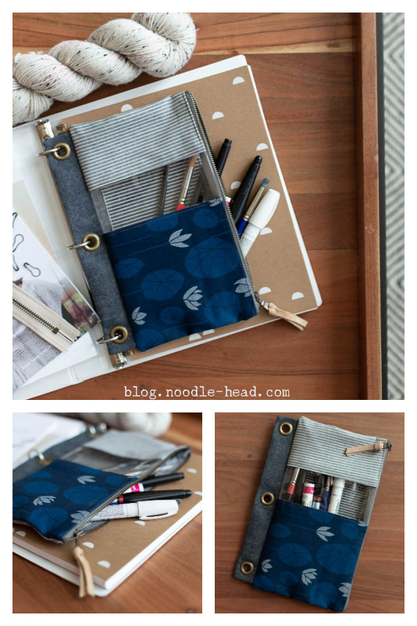 Binder Pouch Free Sewing Pattern