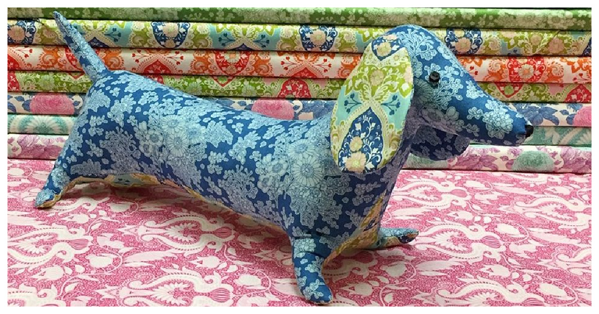 Dapper Dachshunds Free Sewing Pattern