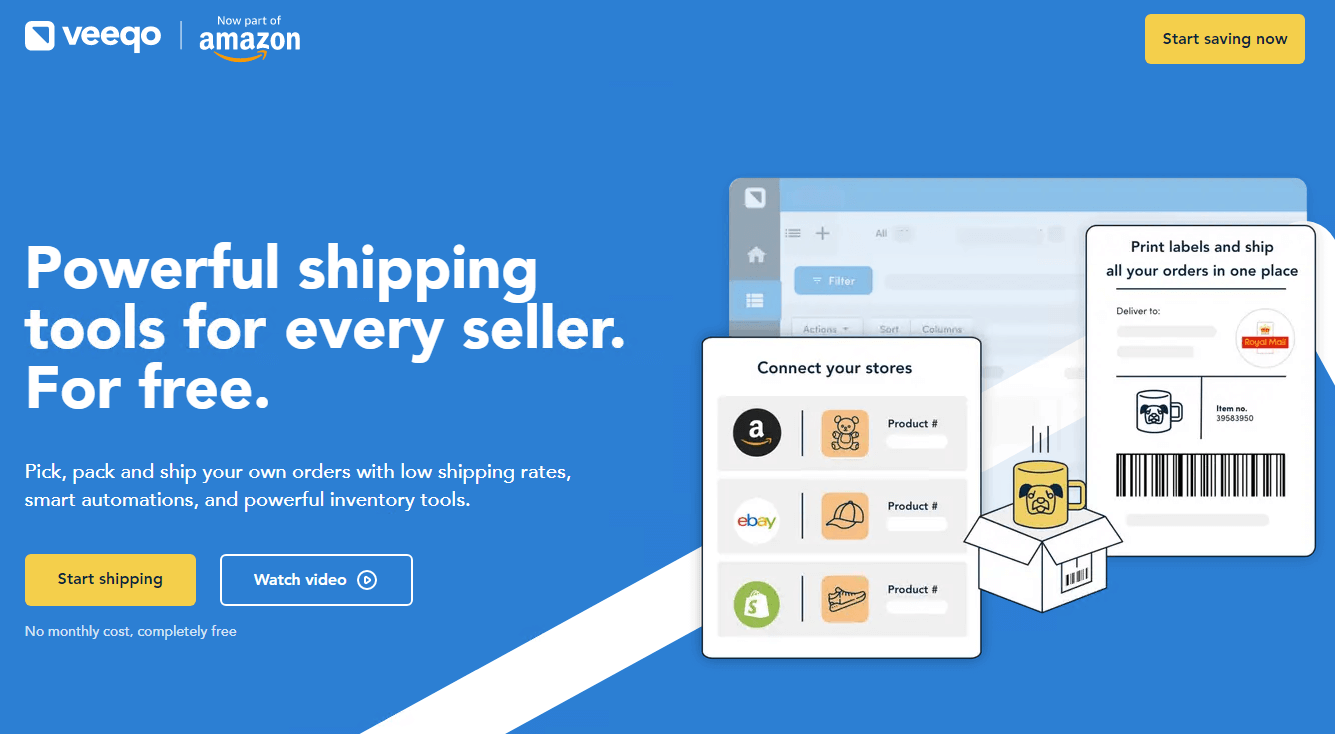 Amazon'un kargo takibi için ücretsiz yazılımı Veeqo Blog