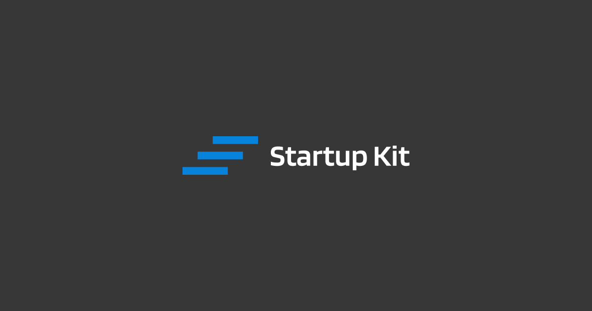 Startup Kit — modular solution for building startups