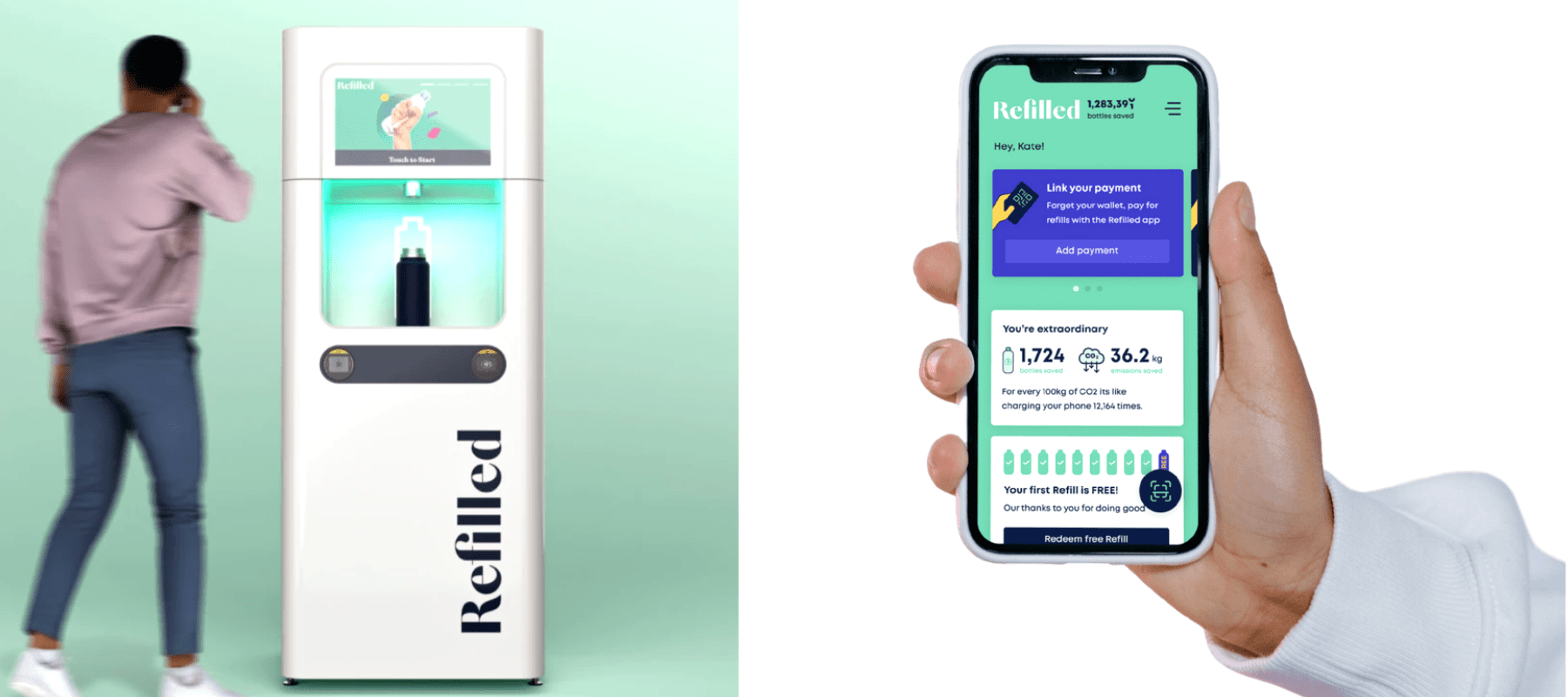 Aussie startup Refilled launches to save singleuse plastic bottles