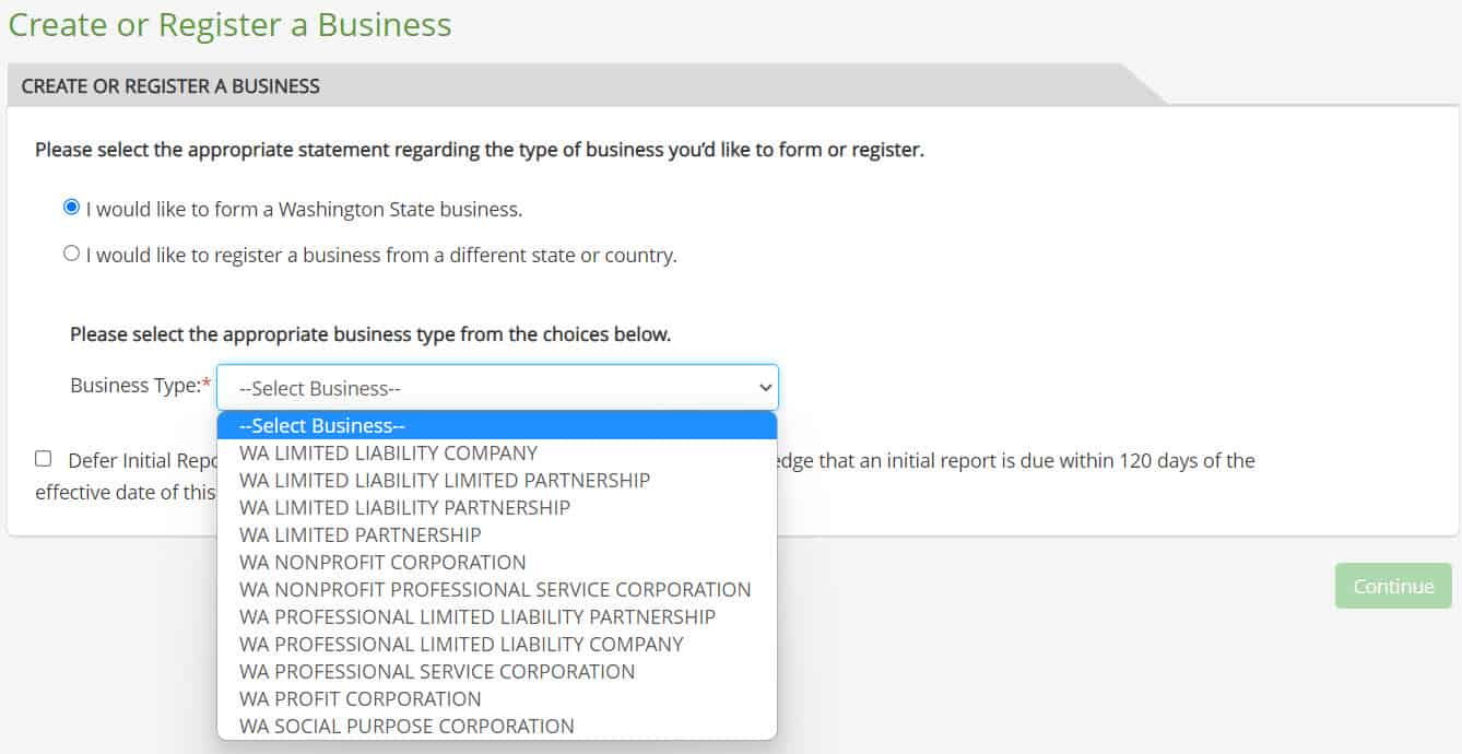 How To Fill Out The Washington Certificate of Formation StartUp 101