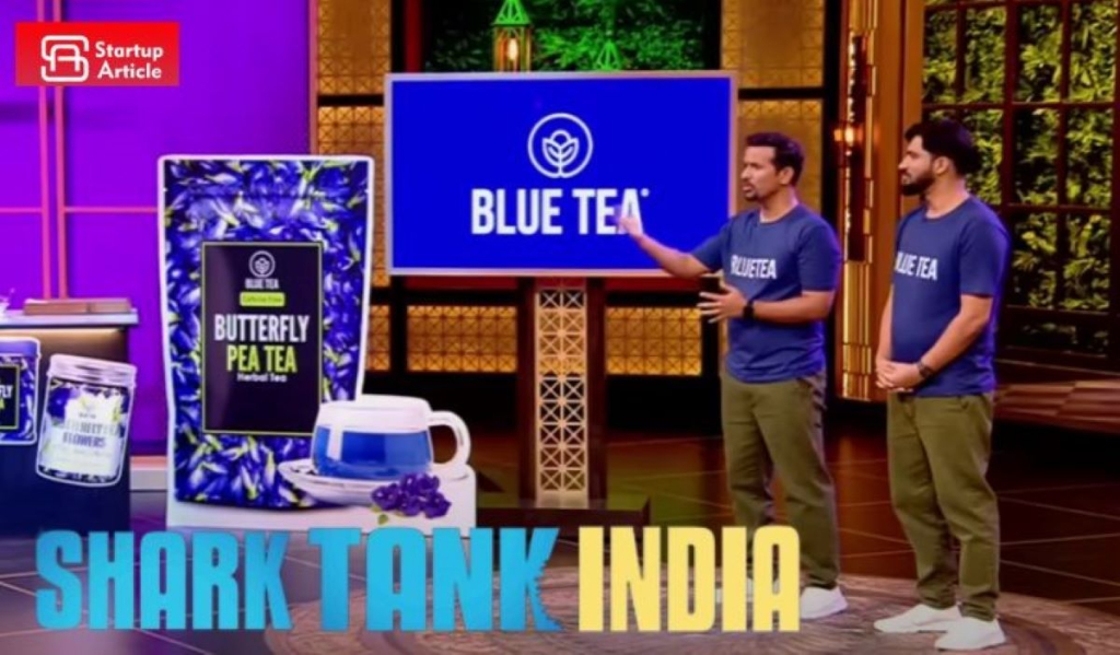 Herbal tea brand Blue Tea's Phenomenal Growth After Shark Tank India