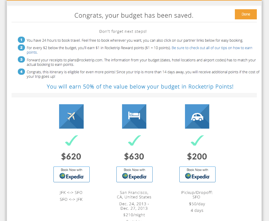 Rocketrip screenshot StartUp Beat