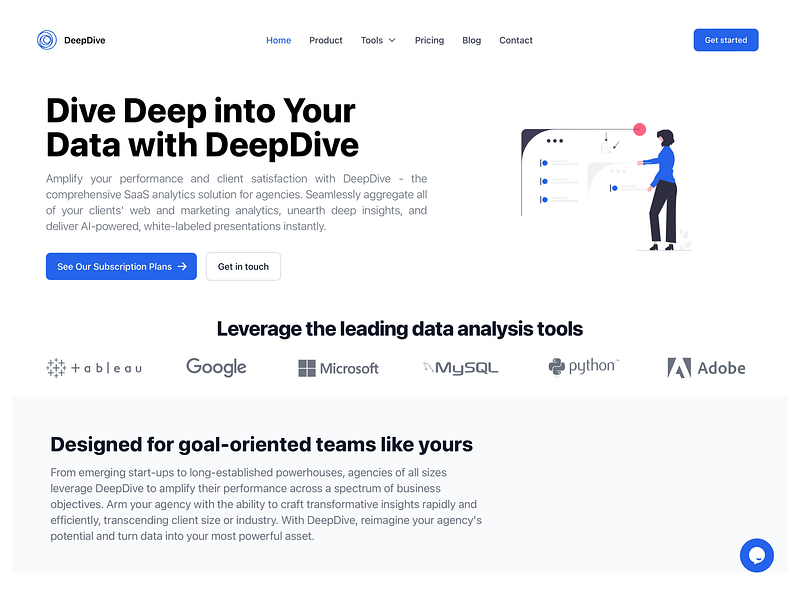Deep Dive Data The Productised Data Analysis Agency
