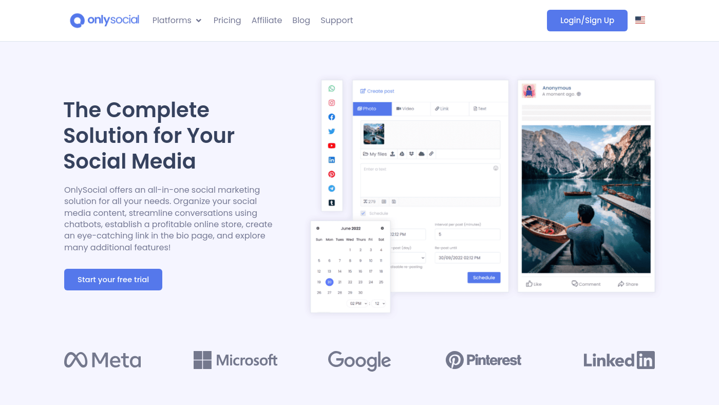 OnlySocial | All-in-one Social Media Management Kit