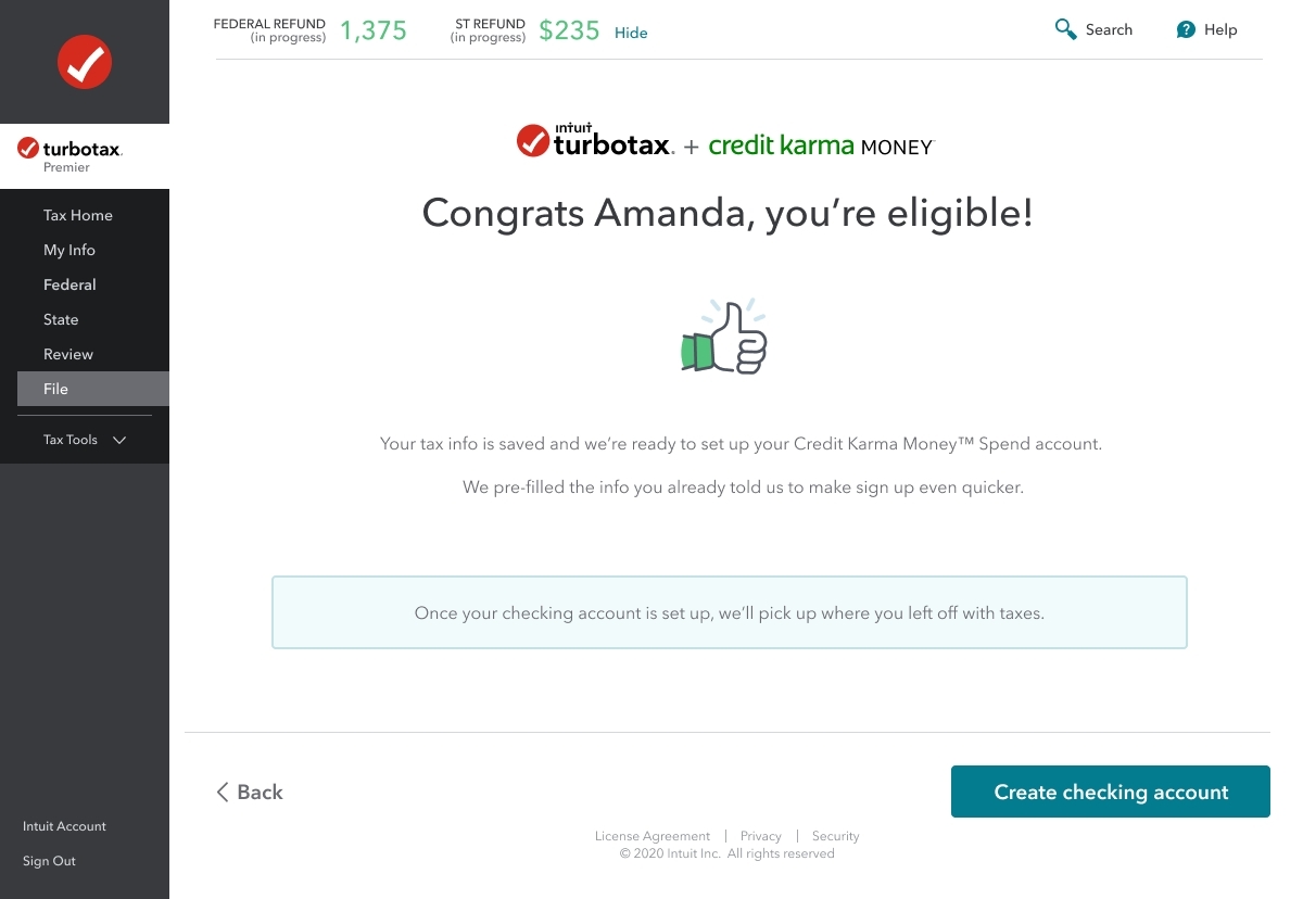 TurboTax Startup Stash