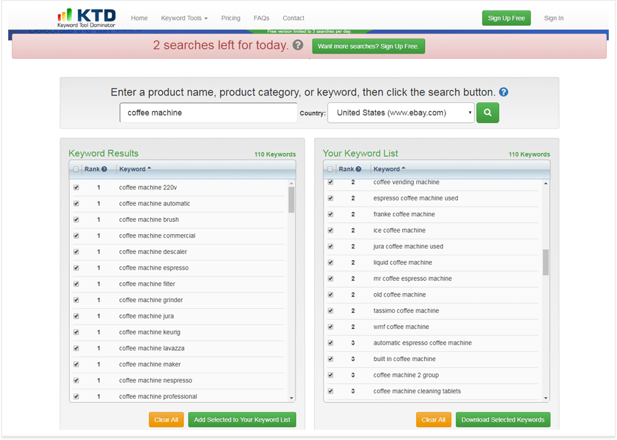 Keyword Tool Dominator Startup Stash