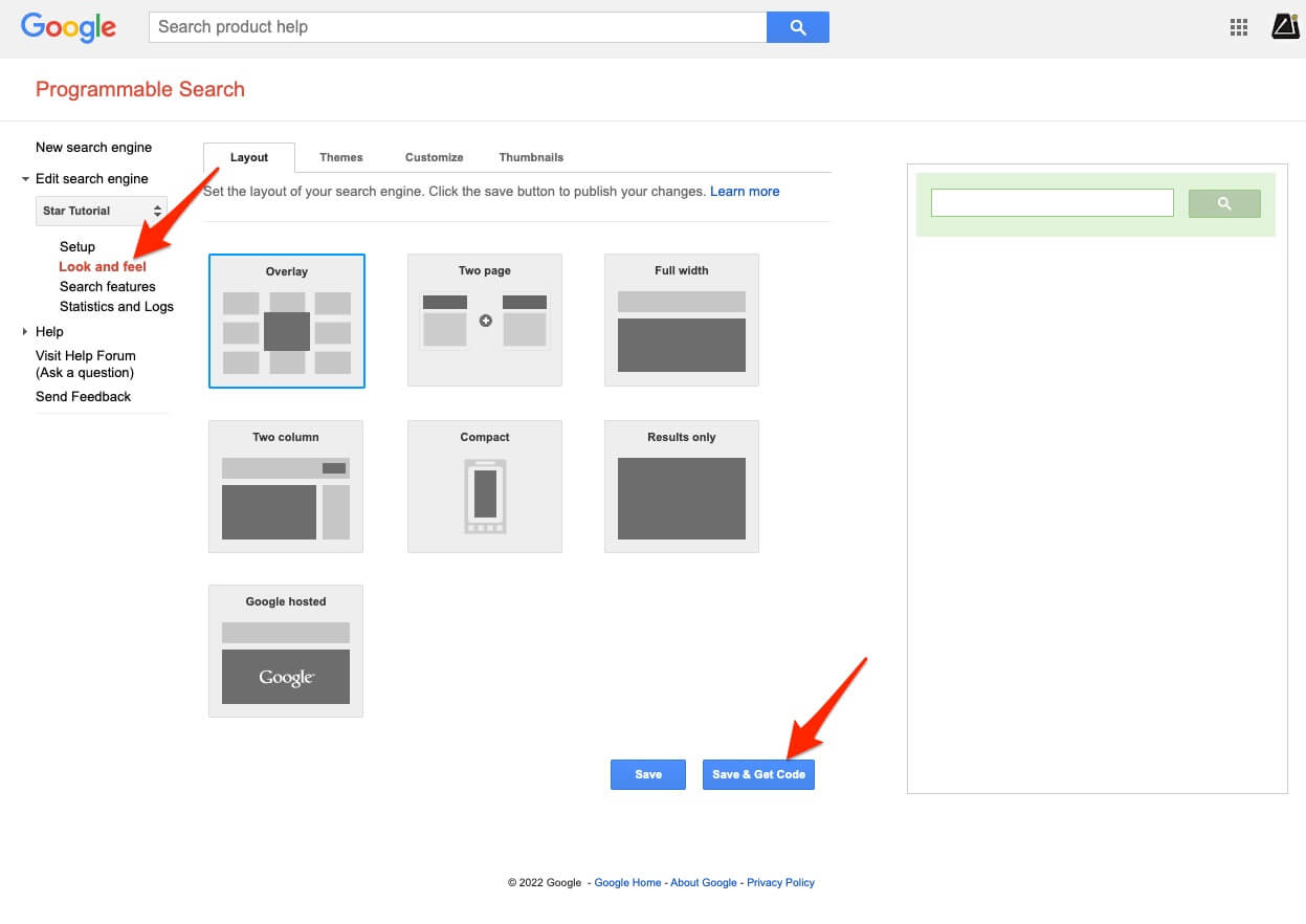 StarTutorial How To Integrate Google Programmable Search Engine To Laravel