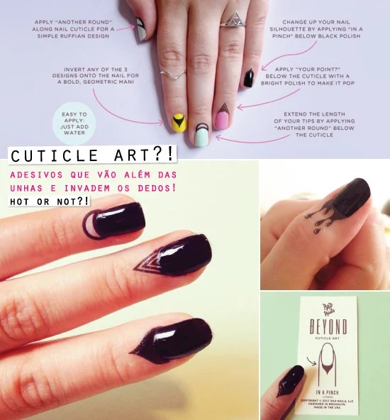 Pin by Jay on Wishlist Nails, Nail art TATUAGEM DE CUTÍCULA?! starving amanda britto