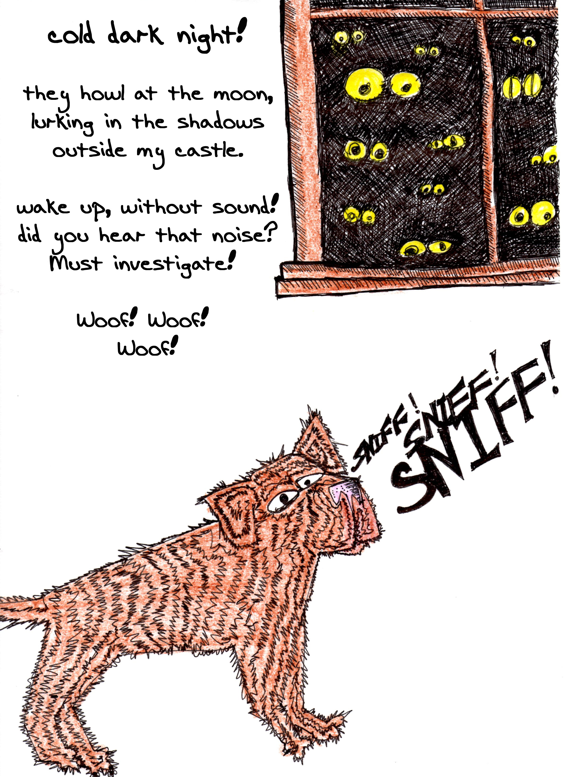 Cold Dark Night The Starving Artist's Guide