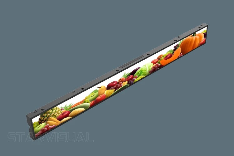 Shelf Edge Digital Bar LCD Display