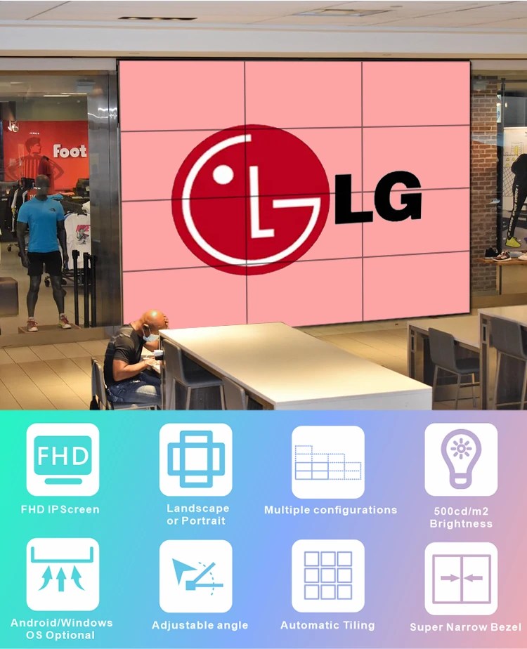 LG Panel LCD Video Wall
