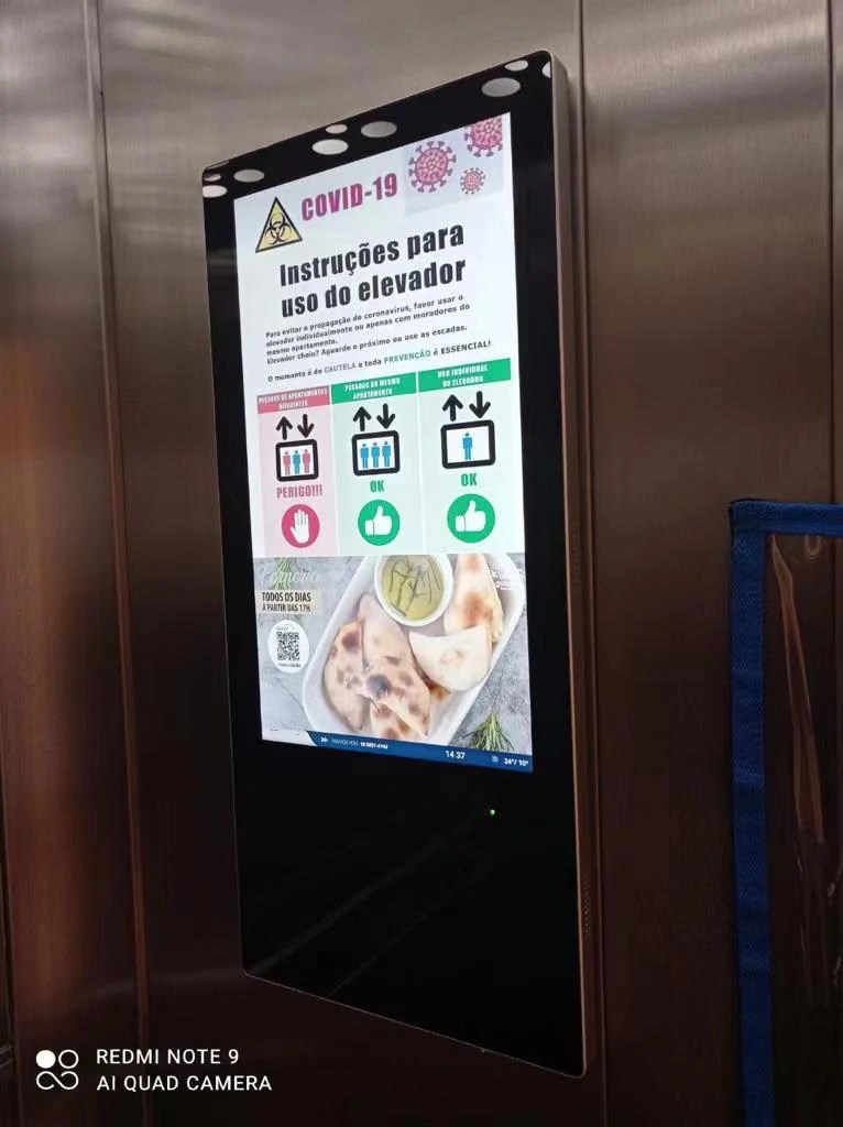22'' Elevator Digital Signage Display Shenzhen Starvisual Display
