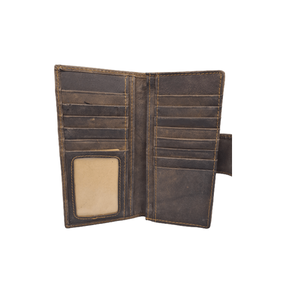 Men's Extra Large Genuine Leather Wallet Starwave Shopping