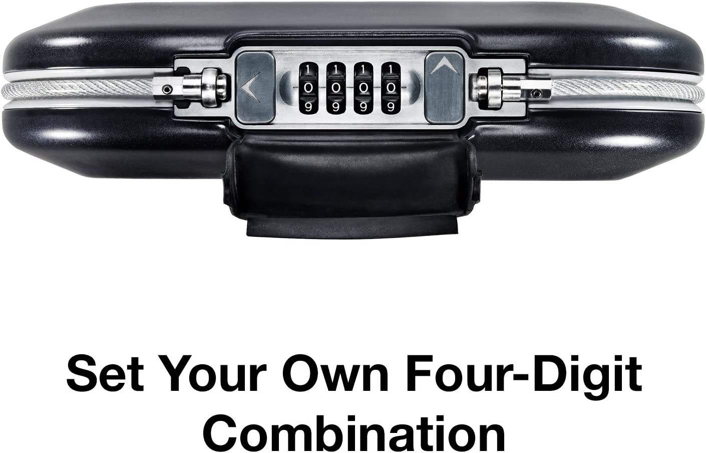 Master Lock Portable Small Lock Box, Set Your Own Combination Lock