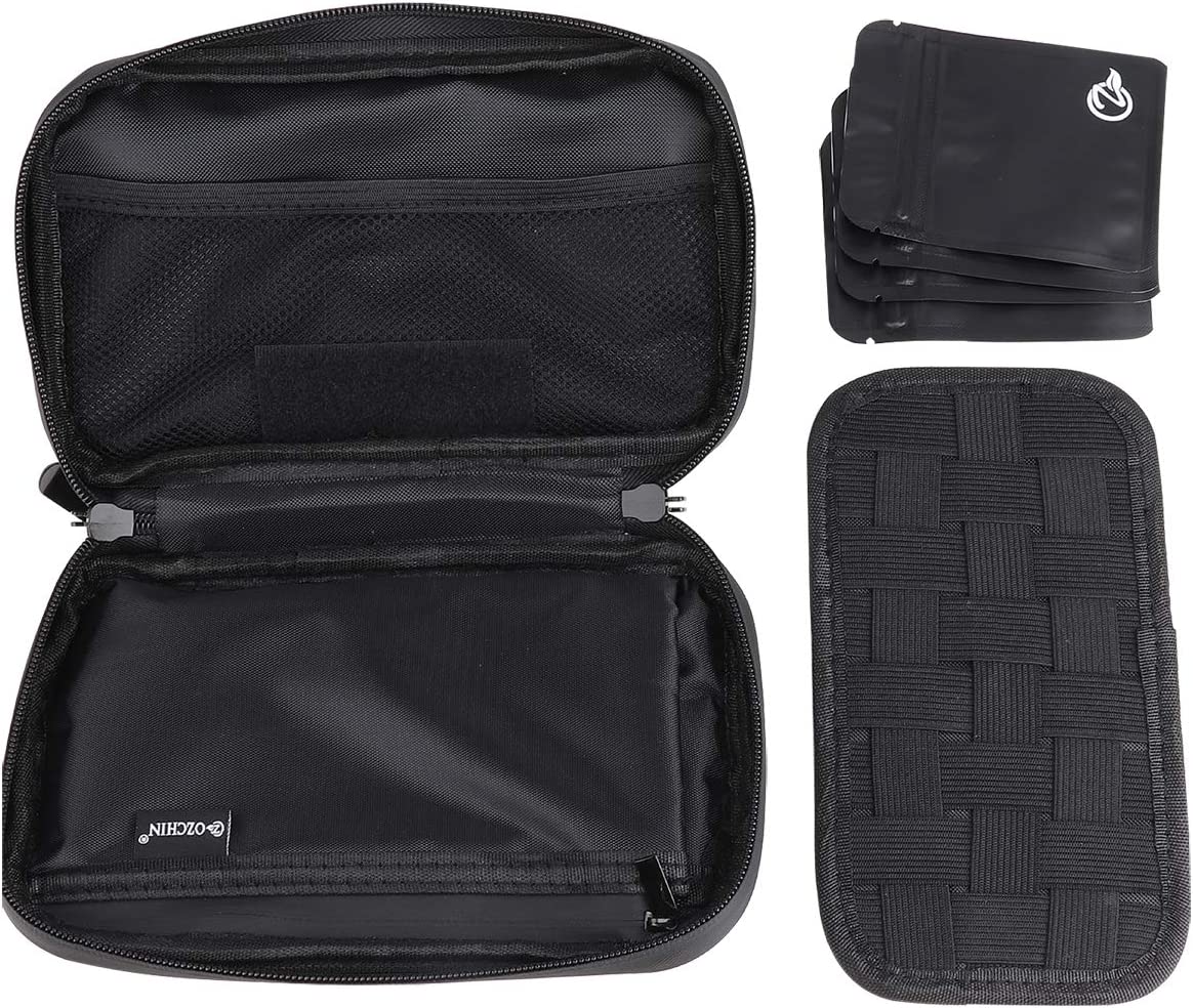 OZCHIN Smell Proof Bags Odor Proof Bag Pouch - stashcontainer.com