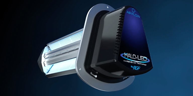 HALO-LED Whole-Home Air Purification System