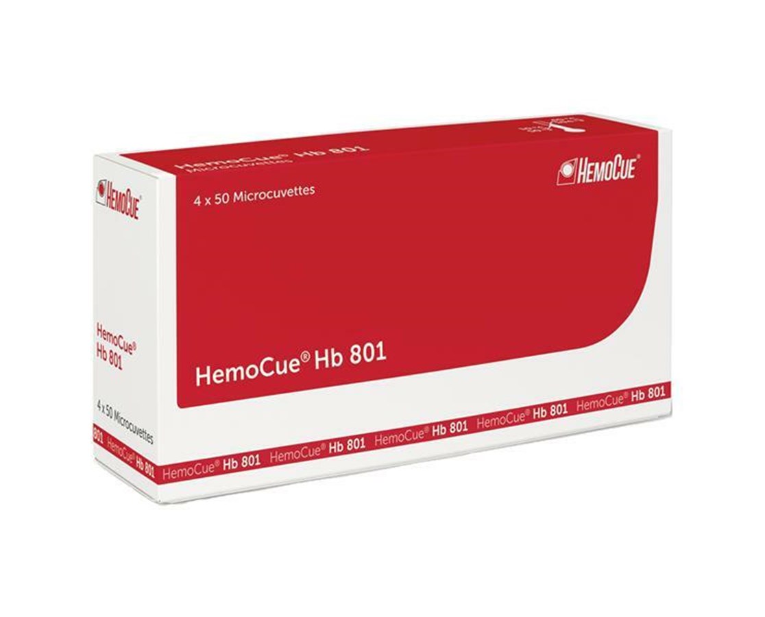 HemoCue Hb 801 Microcuvettes 200/box Stat Technologies