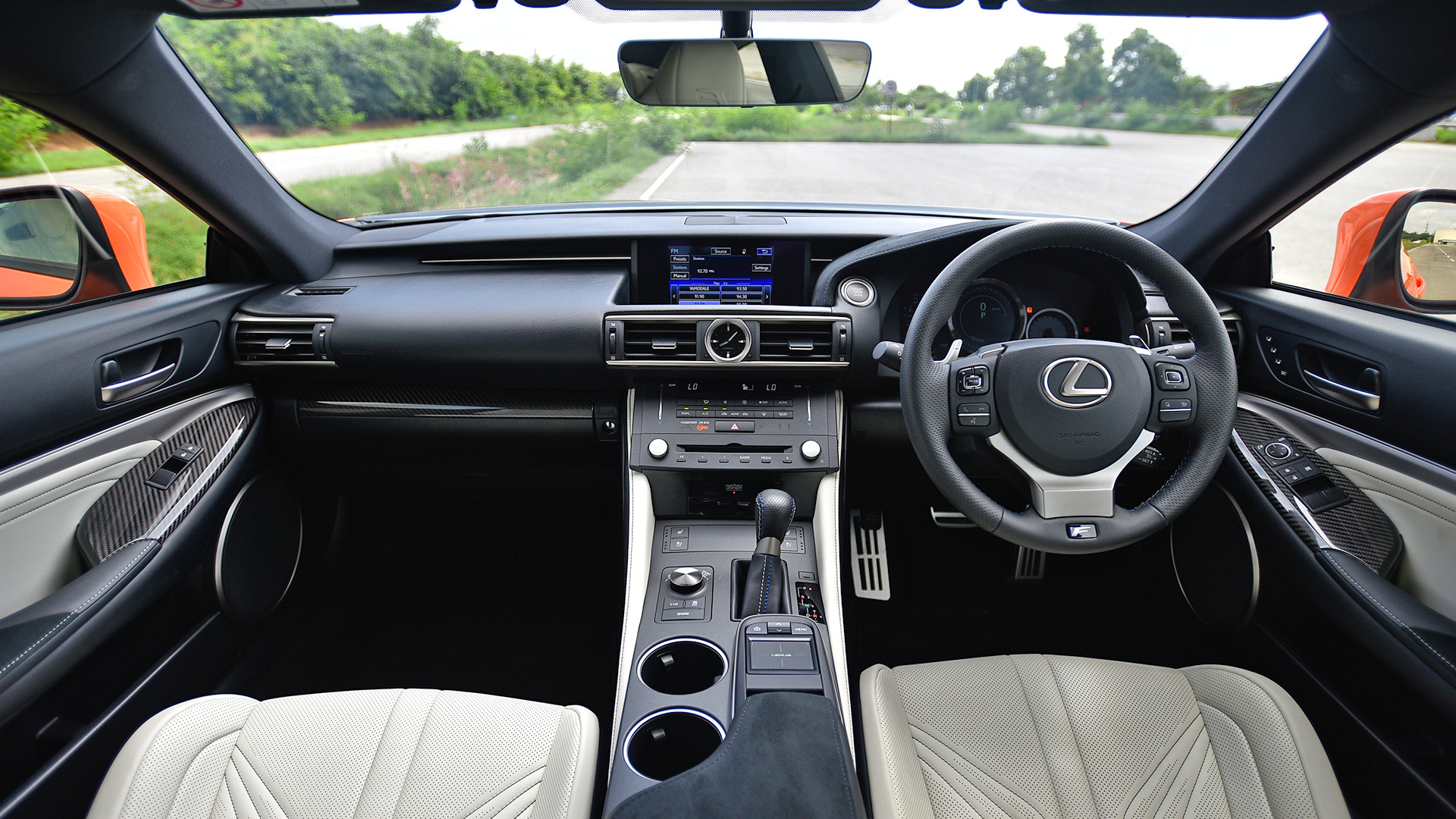 Lexus RC F 2018 STD Interior Car Photos Overdrive