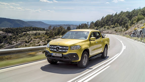 2017 Frankfurt Motor Show The Mercedes Benz X Class Pickup Ready To