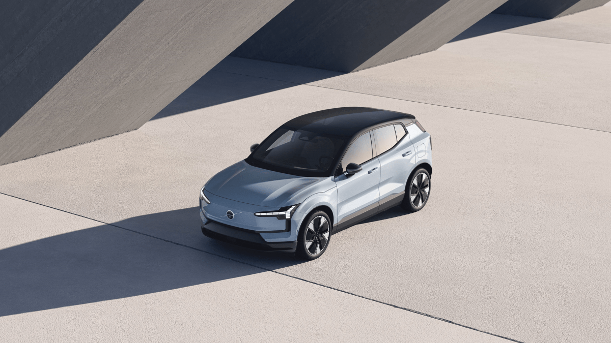 Volvo EX30 is an allnew mini electric SUV from the Swedish brand Overdrive