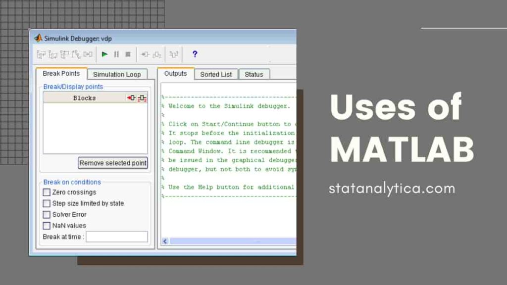 A Comprehensive Guide on The Uses of MATLAB StatAnalytica