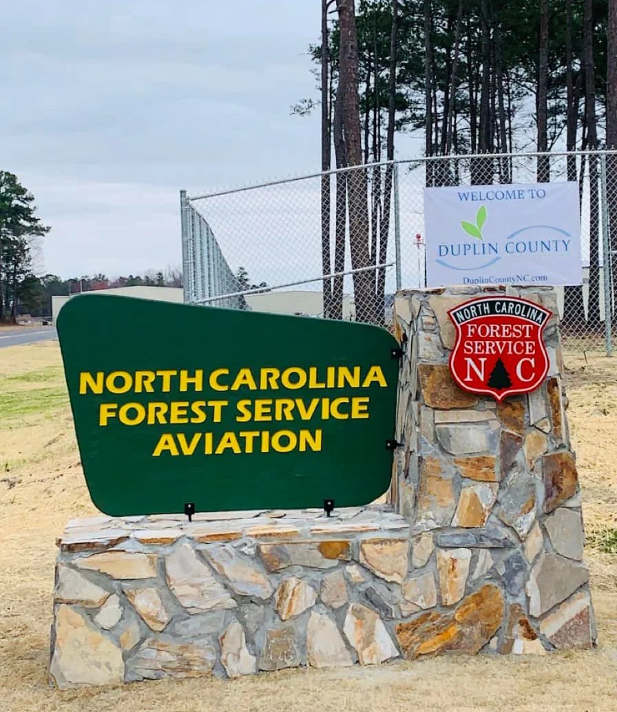 Duplin County Airport N.C. Forest Service Eastern Aviation Hub