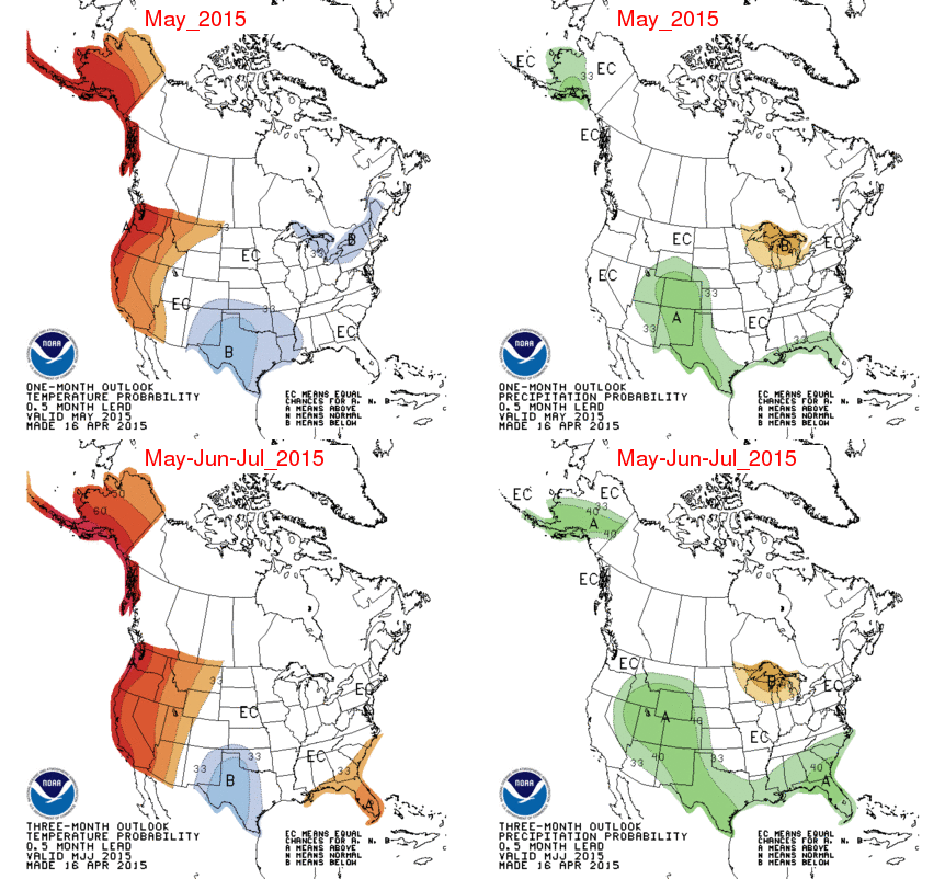 NWS Outlook for the Growing Season in Illinois Illinois State