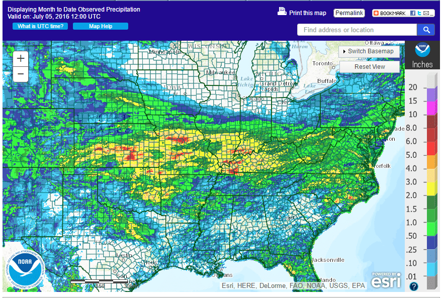 Hey, NWS Excellent Precipitation Forecast Illinois State Climatologist