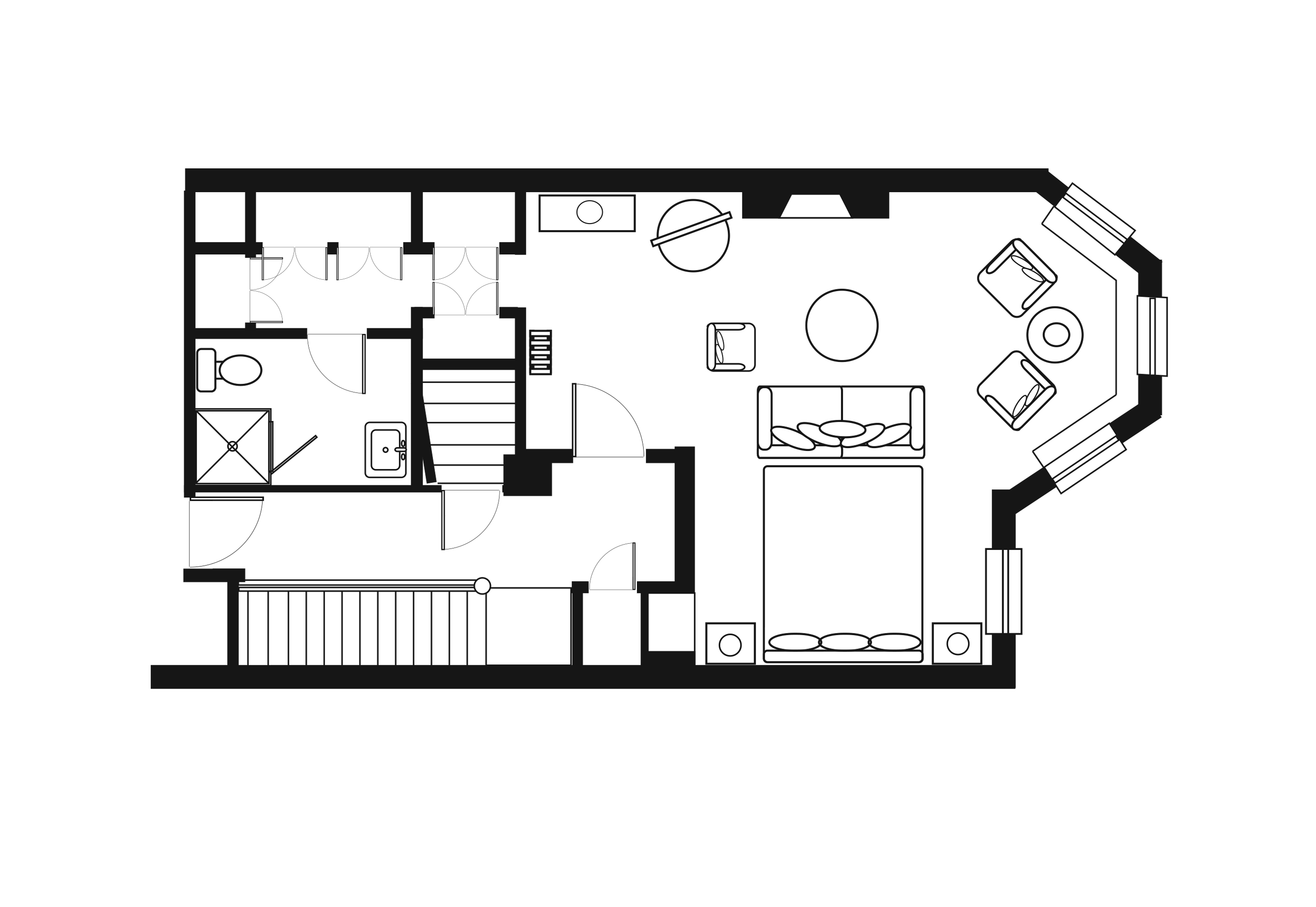 3 Park Deluxe King The State House