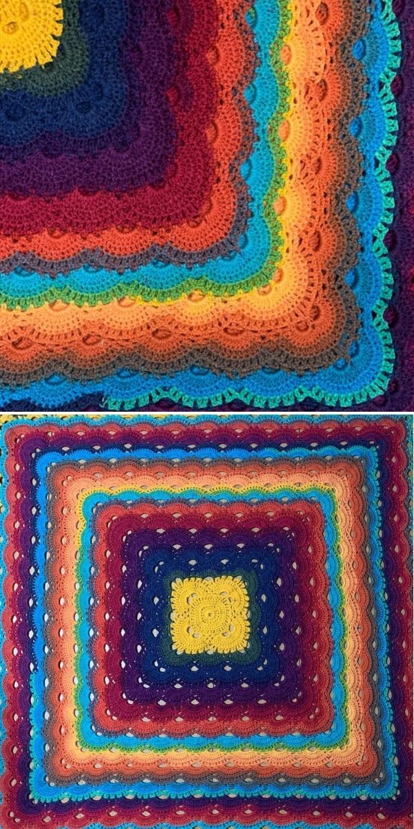 Beautiful Virus Crochet Blanket Ideas Pattern Center
