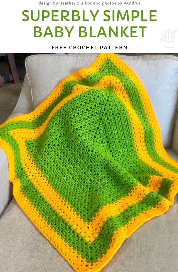 Simple Sweet Crochet Baby Blankets