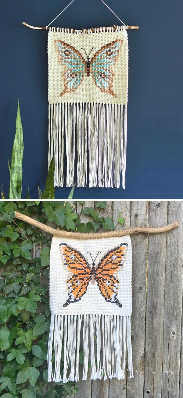 Beautiful Crochet Wall Hanging Free Patterns