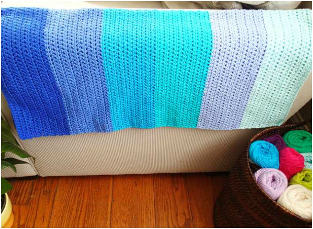 stylesidea_blue_navy_sky_crochet_blanket_1 Styles Idea