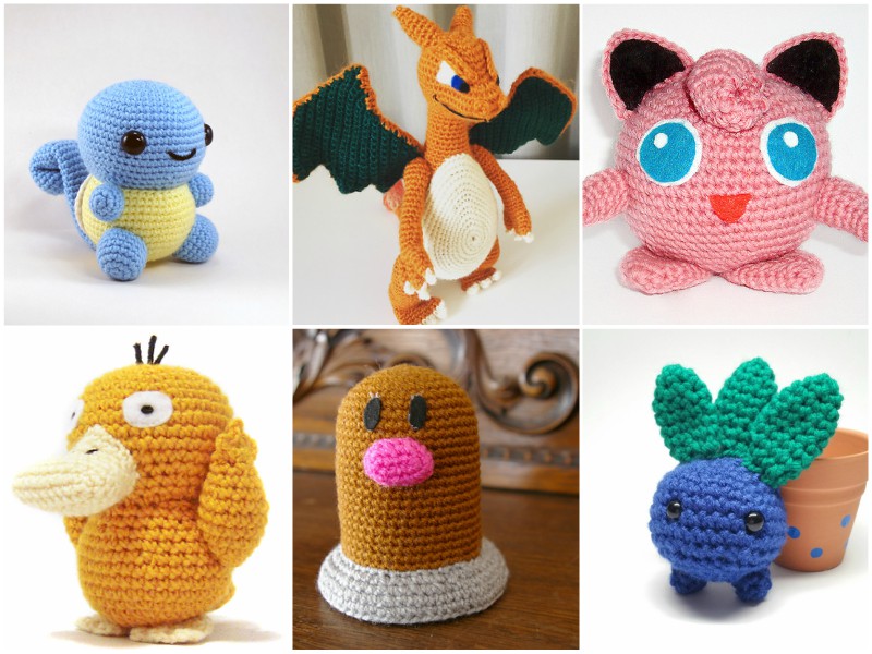 11 x Crochet Pattern Pokemon GO [Free] Styles Idea