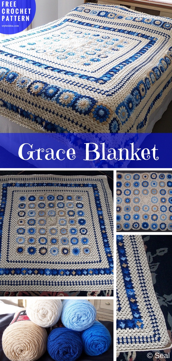 Grace Blanket Free Crochet Pattern Styles Idea