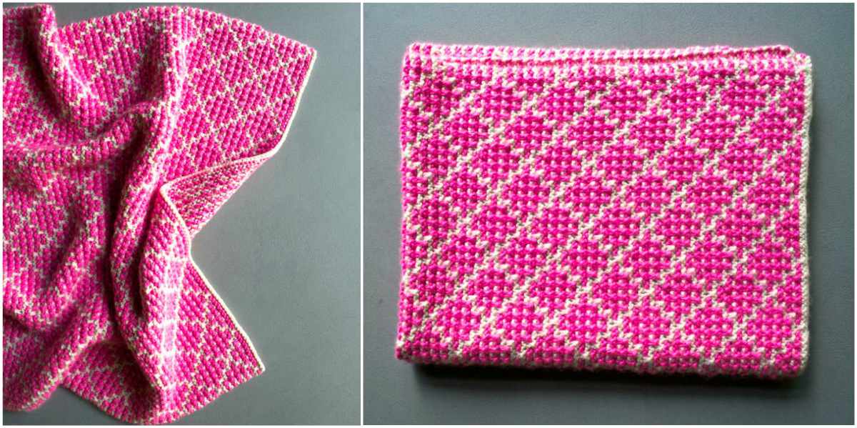 2MosaicCrochetBlanketFreePattern Styles Idea