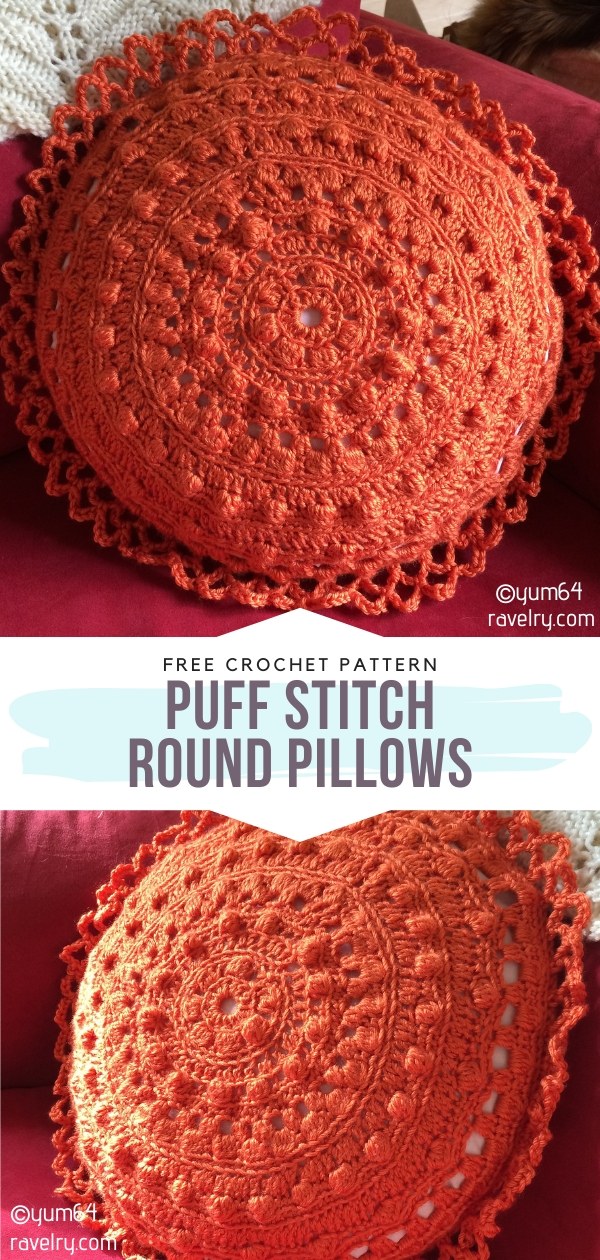 Artistic Pillows Free Crochet Patterns