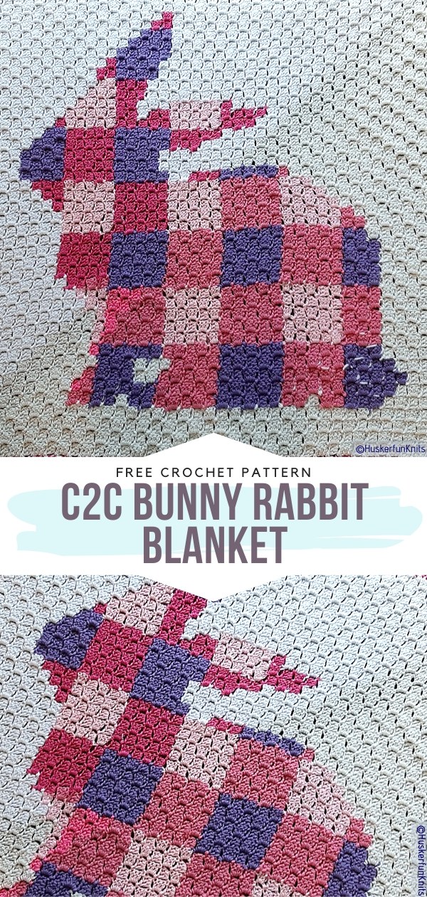Adorable Bunny Blankets Free Crochet Patterns