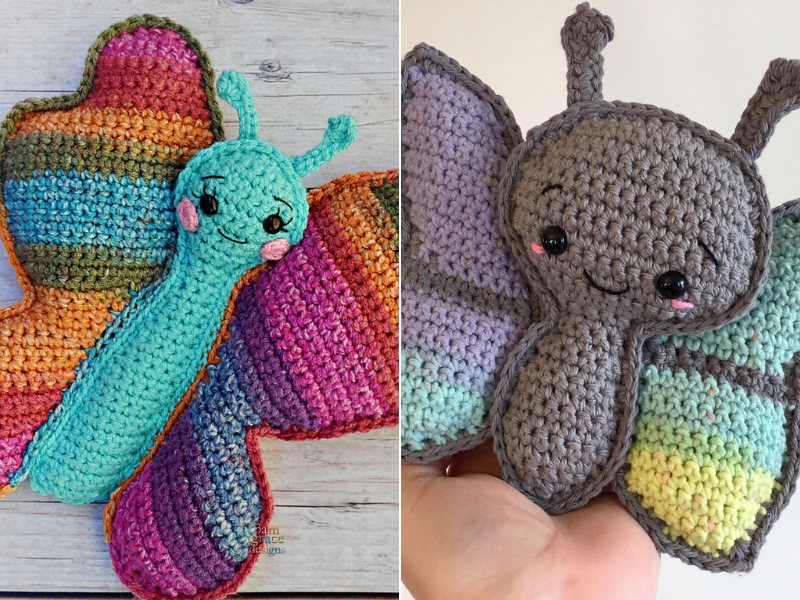 Butterfly Amigurumi Free Crochet Patterns
