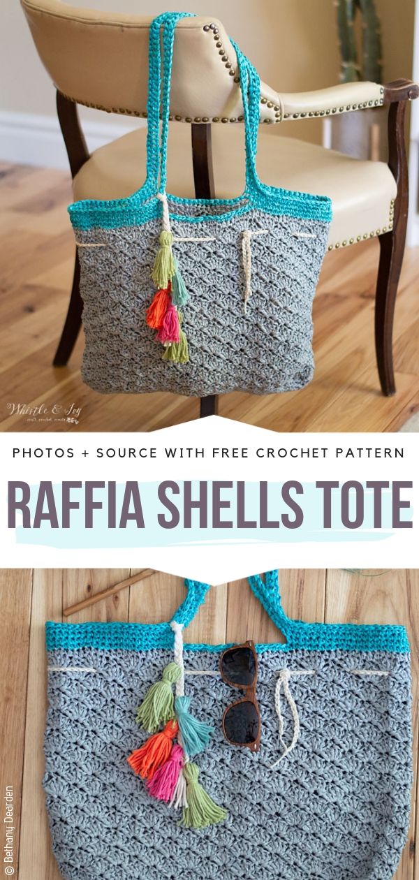 Raffia Summer Bag Ideas Free Crochet Patterns