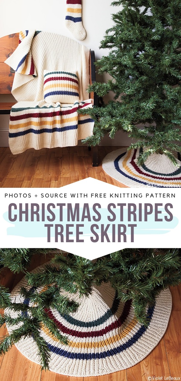 Christmas Tree Skirts Free Knitting Patterns