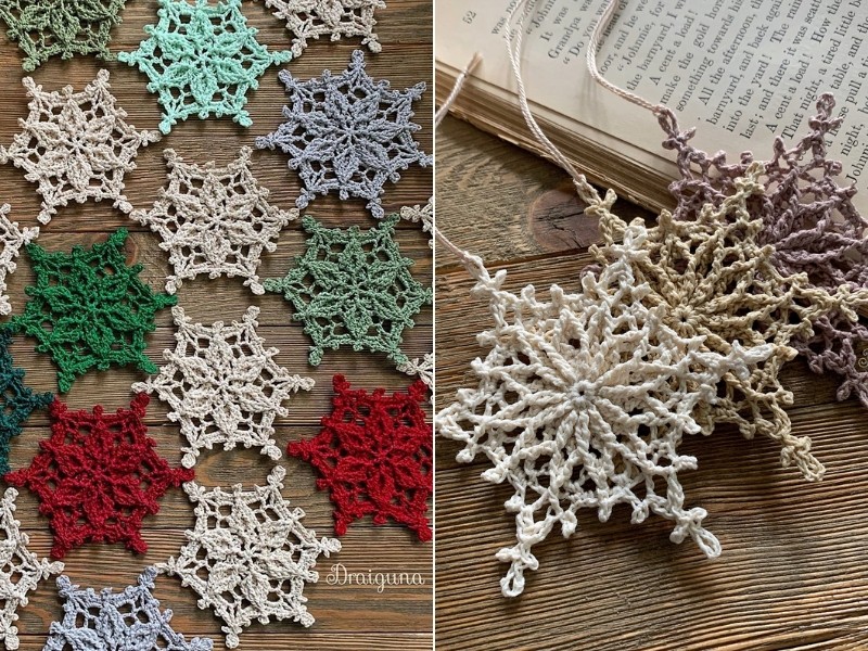 Magical Snowflakes Ideas and Free Crochet Patterns
