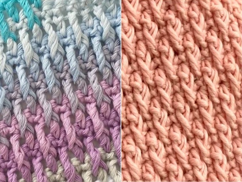 Alpine Crochet Stitch Blanket Pattern Amelia's Crochet