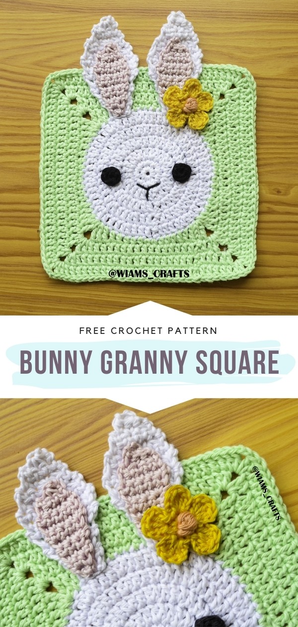 Sweet and Fun Animal Squares Free Crochet Patterns