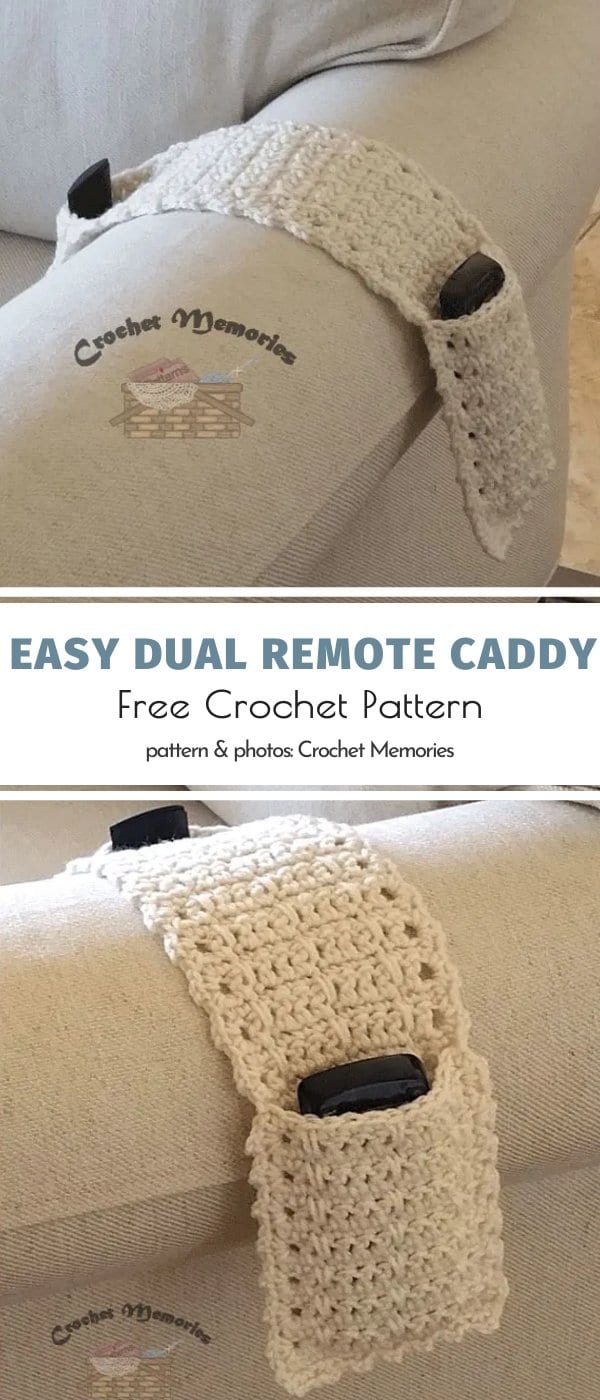 TV Remote Caddies Free Patterns Your Crochet