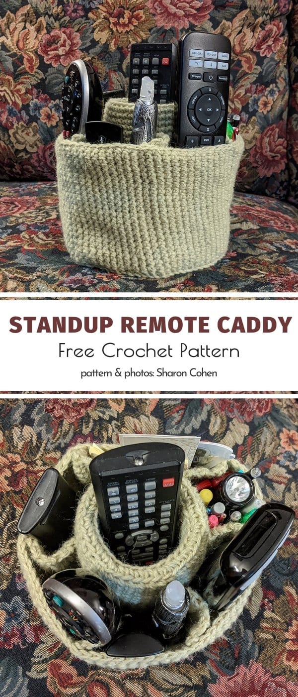 TV Remote Caddies Free Patterns Your Crochet