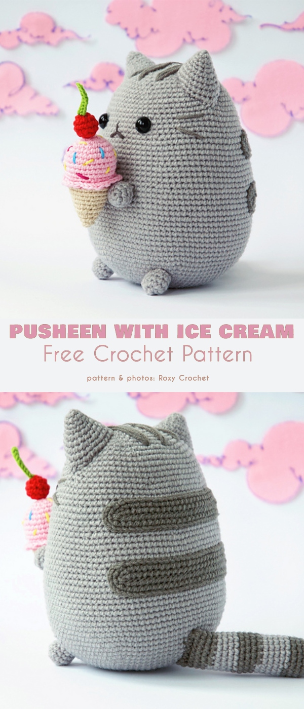 Cute Pusheen Cat Collection of Free Patterns Your Crochet
