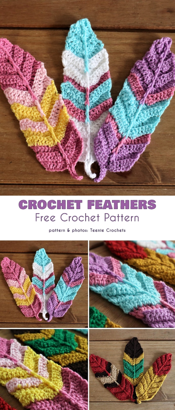 Crochet Feathers Free Crochet Patterns Your Crochet